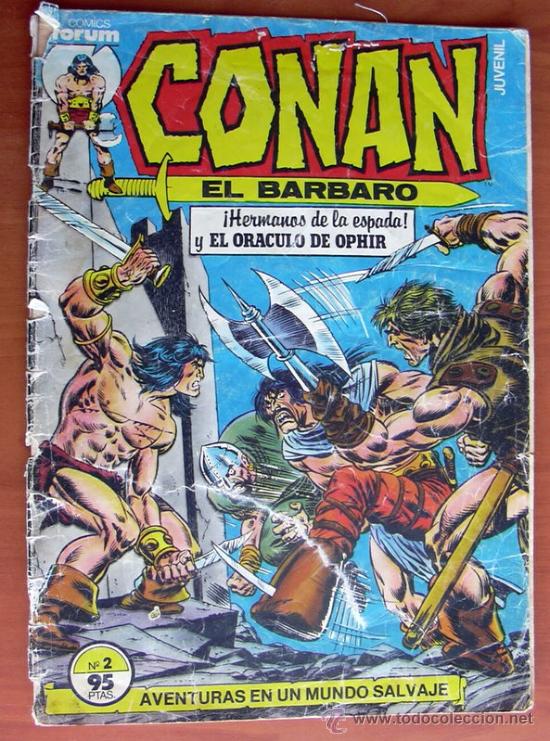 C&oacute;mics: Conan el Barbaro n&ordm; 2 - Ediciones Forum 1983 - Foto 1