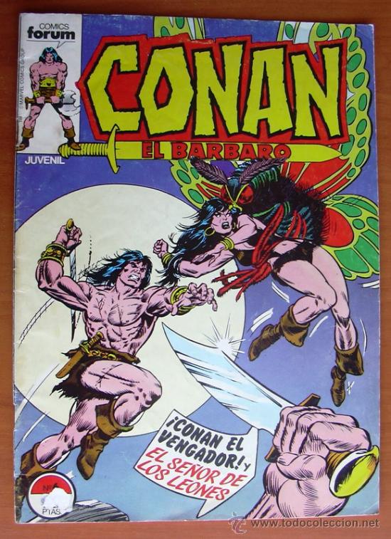 C&oacute;mics: Conan el Barbaro n&ordm; 6 - Ediciones Forum 1983 - Foto 1