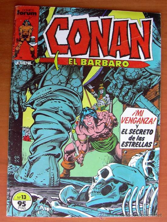 C&oacute;mics: Conan el Barbaro n&ordm; 13 - Ediciones Forum 1983 - Foto 1