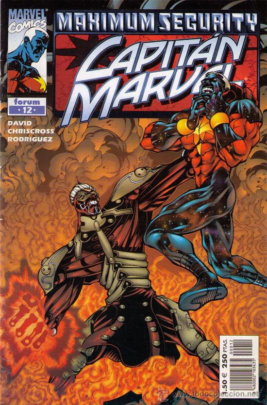 C&oacute;mics: CAPITAN MARVEL - N&ordm; 12 - MARVEL COMICS FORUM - PVP 250 PTS. - Foto 1