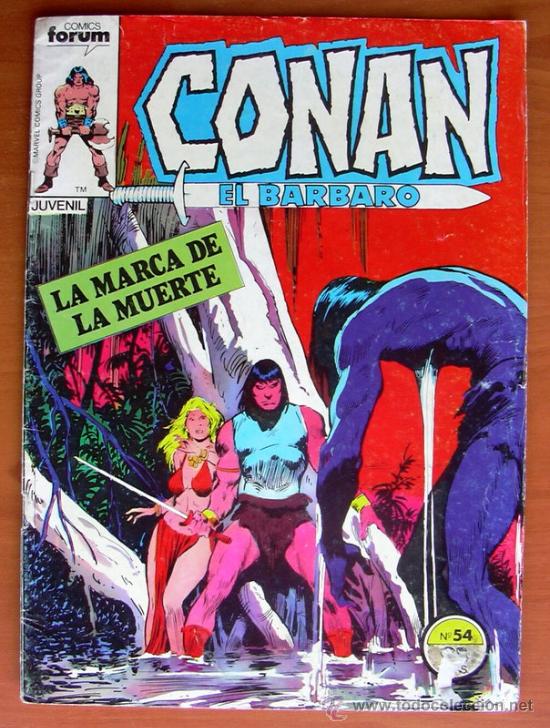 C&oacute;mics: Conan el Barbaro n&ordm; 54 - Ediciones Forum 1983 - Foto 1