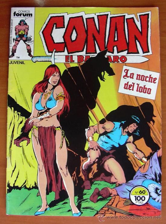 C&oacute;mics: Conan el Barbaro n&ordm; 60 - Ediciones Forum 1983 - Foto 1