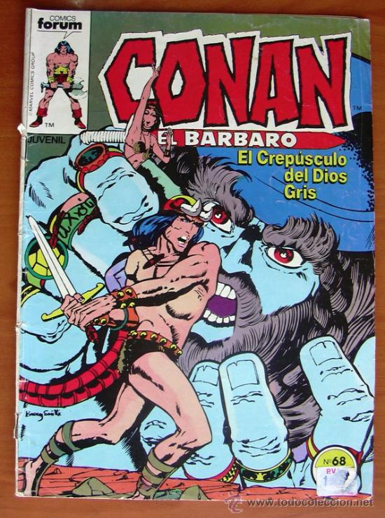 C&oacute;mics: Conan el Barbaro n&ordm; 68 - Ediciones Forum 1983 - Foto 1