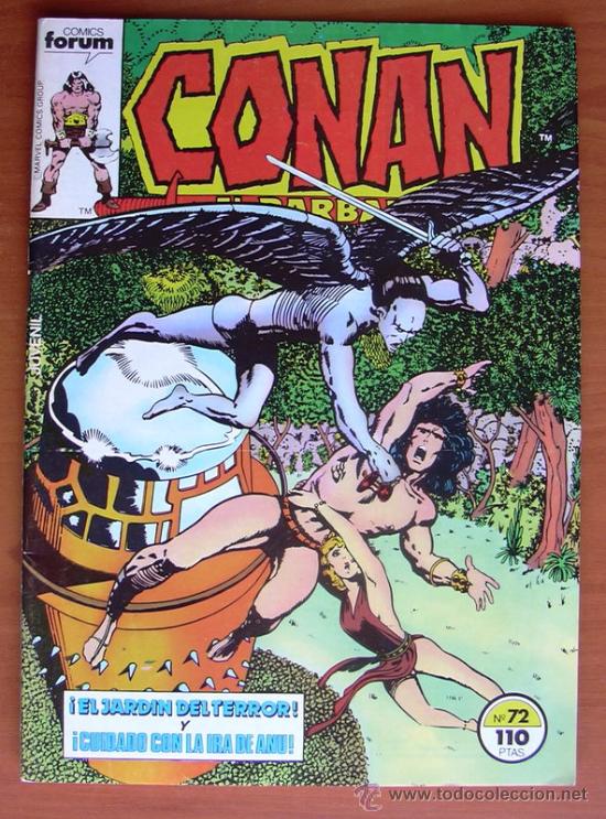 C&oacute;mics: Conan el Barbaro n&ordm; 72 - Ediciones Forum 1983 - Foto 1