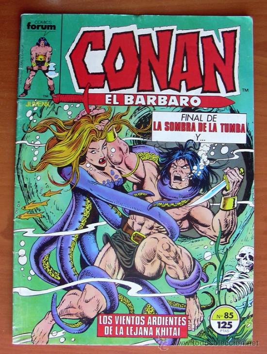 C&oacute;mics: Conan el Barbaro n&ordm; 85 - Ediciones Forum 1983 - Foto 1