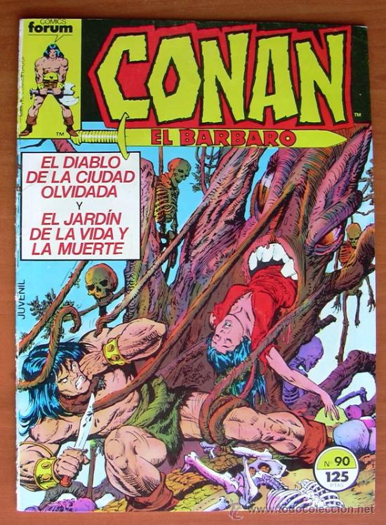 C&oacute;mics: Conan el b&aacute;rbaro, n&ordm; 90 - Ediciones Forum 1983 - Foto 1