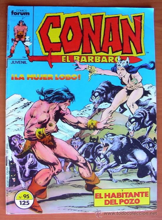 C&oacute;mics: Conan el barbaro, n&ordm; 95 - Ediciones Forum 1983 - Foto 1