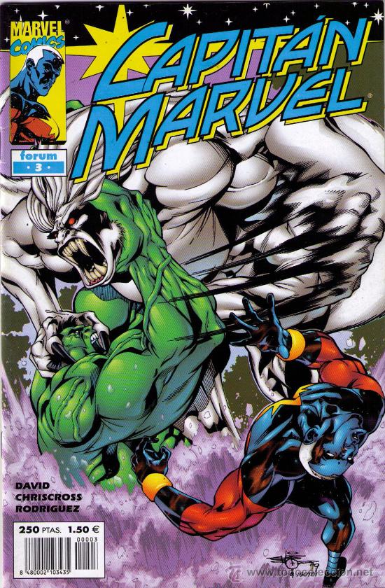 C&oacute;mics: CAPITAN MARVEL - N&ordm; 3 - PVP 250 PTAS. - Foto 1