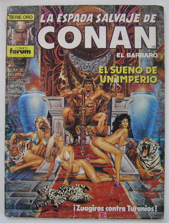 C&oacute;mics: LA ESPADA SALVAJE DE CONAN N&ordm; 50 - Foto 1