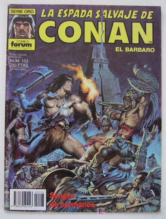 C&oacute;mics: LA ESPADA SALVAJE DE CONAN N&ordm; 103 - Foto 1