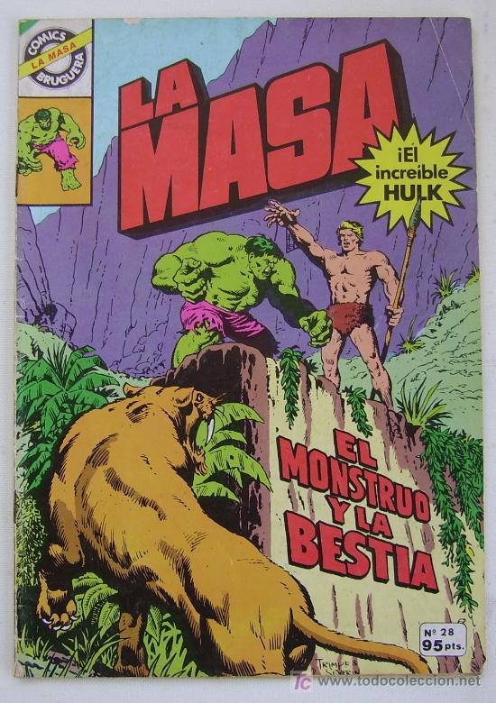 C&oacute;mics: LA MASA EL INCREIBLE HULK -EL MONSTRUO Y LA BESTIA- N&ordm; 28 - Foto 1