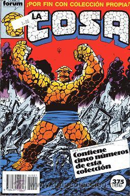 C&oacute;mics: Comic La Cosa - Comics Forum, Retapado con los n&ordm; 1, 2, 3 y 4 - Foto 1