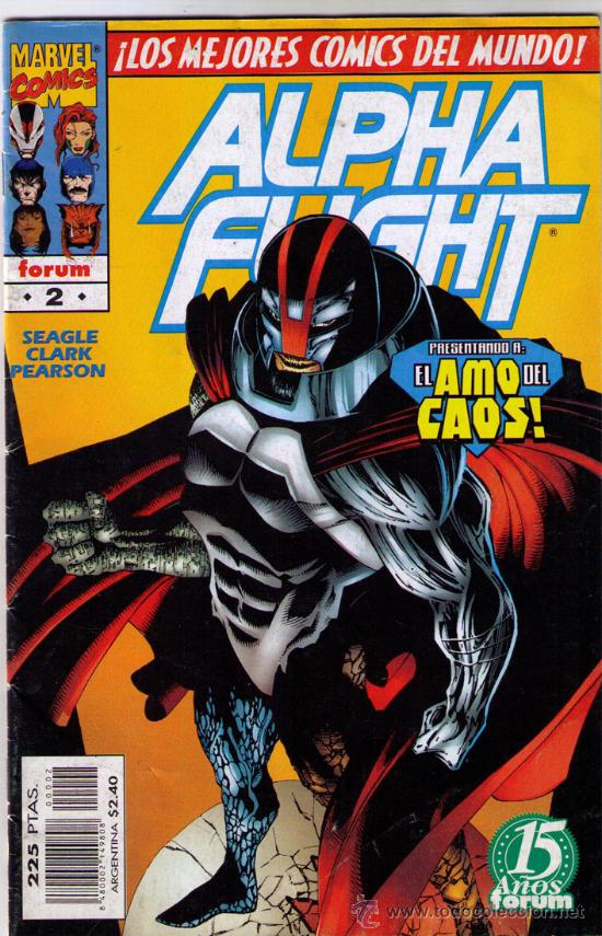 C&oacute;mics: ALPHA FLIGHT - N&ordm; 2 - EL AMO DEL CAOS - PVP 225 PTAS. - Foto 1