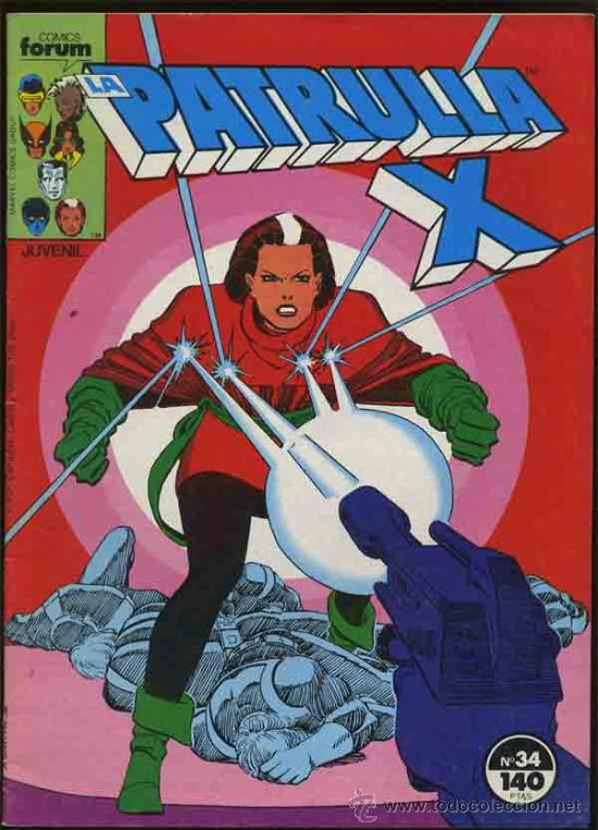 C&oacute;mics: - LA PATRULLA X - - FORUM - 1.987 - - N.&ordm; 34 - Foto 1
