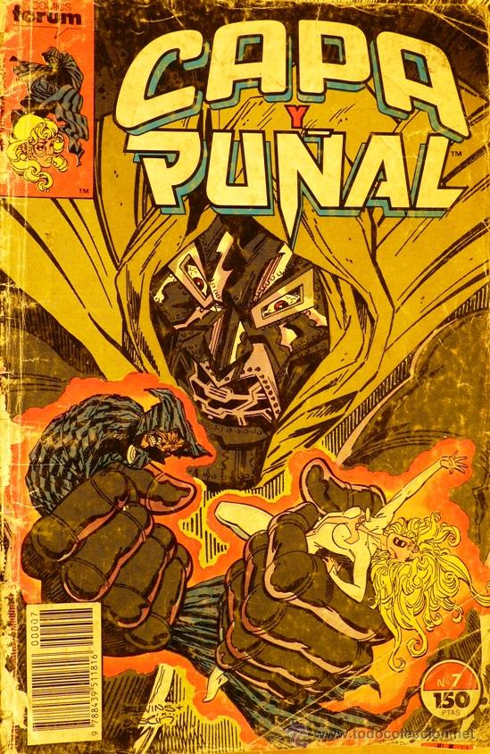 C&oacute;mics: CAPA Y PU&Ntilde;AL # 7 FORUM A&Ntilde;O 1989 BUEN ESTADO - Foto 1