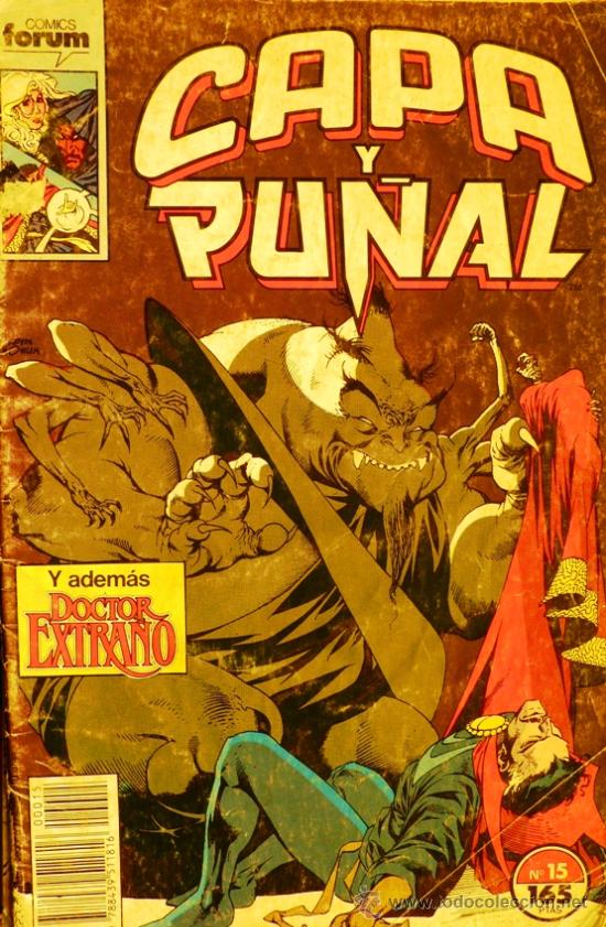 C&oacute;mics: CAPA Y PU&Ntilde;AL # 15 FORUM A&Ntilde;O 1990 BUEN ESTADO - Foto 1
