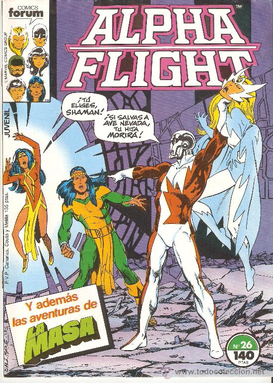 C&oacute;mics: QUEX - TEBEOS - COMIC ALPHA FLIIGHT N&ordm; 26 - Foto 1