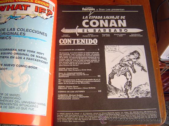 C&oacute;mics: Comic La Espada Salvaje de Conan.. - Foto 2