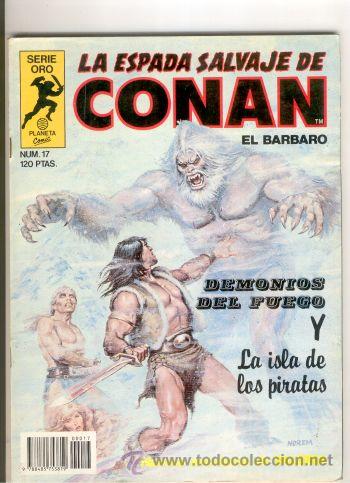 C&oacute;mics: LA ESPADA SALVAJE DE CONAN N&ordm; 17,1&ordf; EDICI&Oacute;N,ED.FORUM - Foto 1