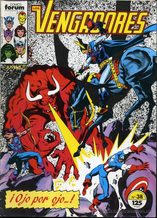C&oacute;mics: Los Vengadores n&ordm; 38 - 1986 - Foto 1