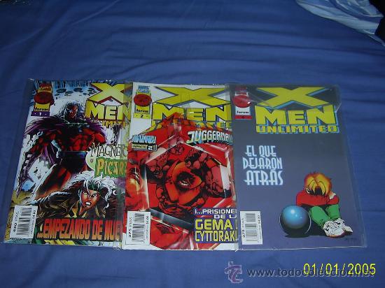 C&oacute;mics: X-Men Unlimited 1, 2, 4. C&Oacute;MICS FORUM. - Foto 1