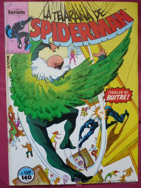 C&oacute;mics: SPIDERMAN F&oacute;rum n&ordm; 159  1988 - Foto 1