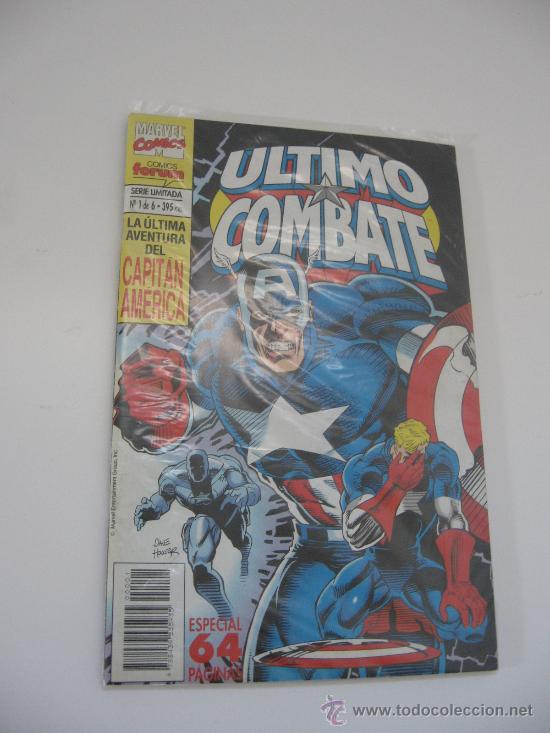C&oacute;mics: CAPITAN AMERICA: &Uacute;LTIMO COMBATE -n&ordm; 1 de 6 - Forum 1995 - Foto 1
