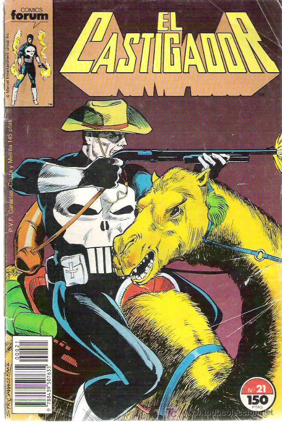 C&oacute;mics: el castigador - n&ordm; 21 *** 1989 - Foto 1