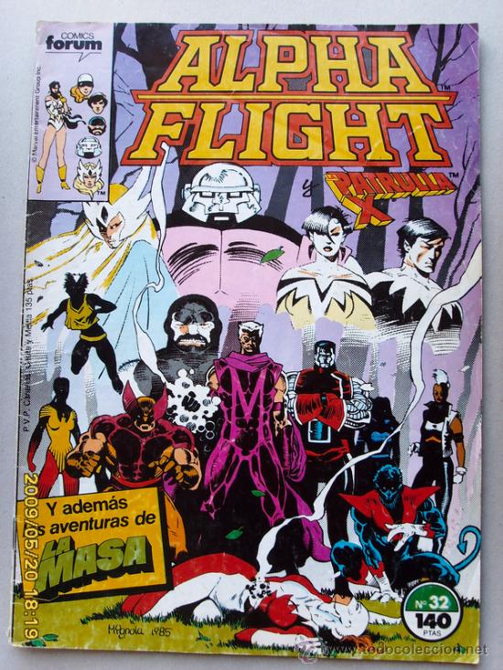 C&oacute;mics: ALPHA FLIGHT-Patrulla X - Foto 1