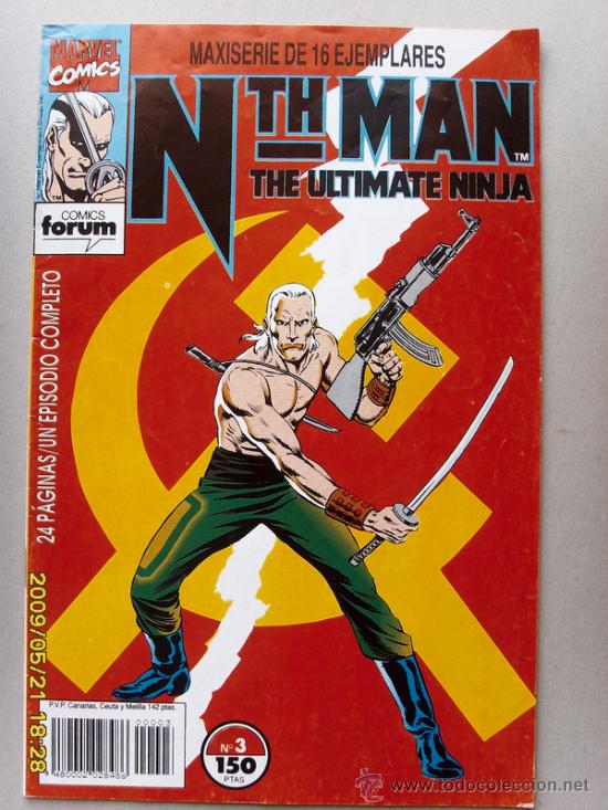 C&oacute;mics: Nth MAN- The ultimate ninja - Foto 1