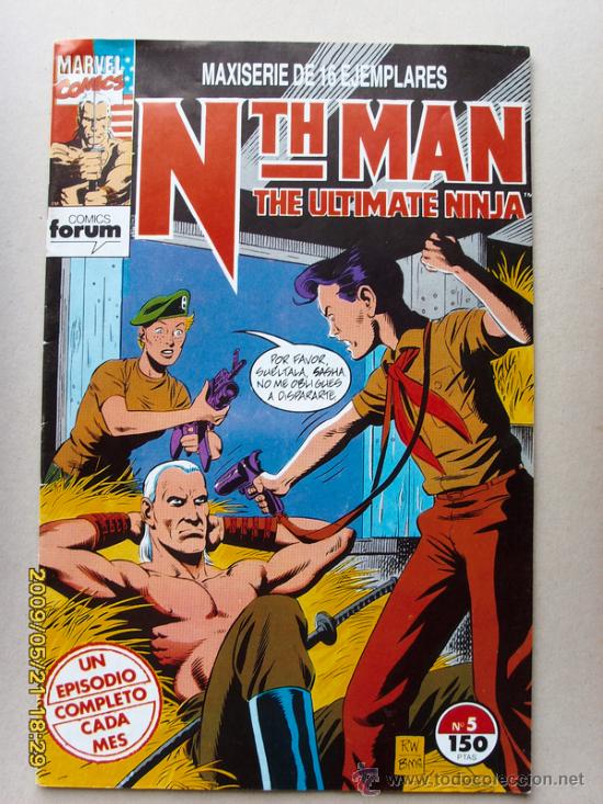C&oacute;mics: Nth MAN- The ultimate ninja - Foto 1