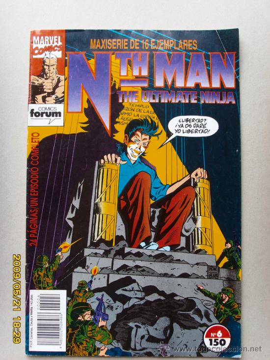 C&oacute;mics: Nth MAN- The ultimate ninja - Foto 1