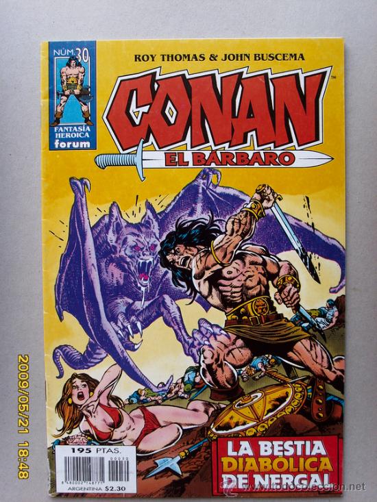 C&oacute;mics: CONAN EL BARBARO - Foto 1