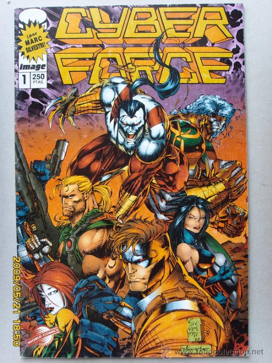 C&oacute;mics: CYBER FORCE - Foto 1