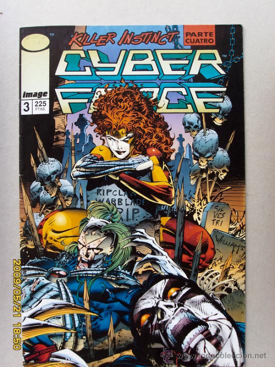 C&oacute;mics: CYBER FORCE- Killer instinc- parte 4 - Foto 1
