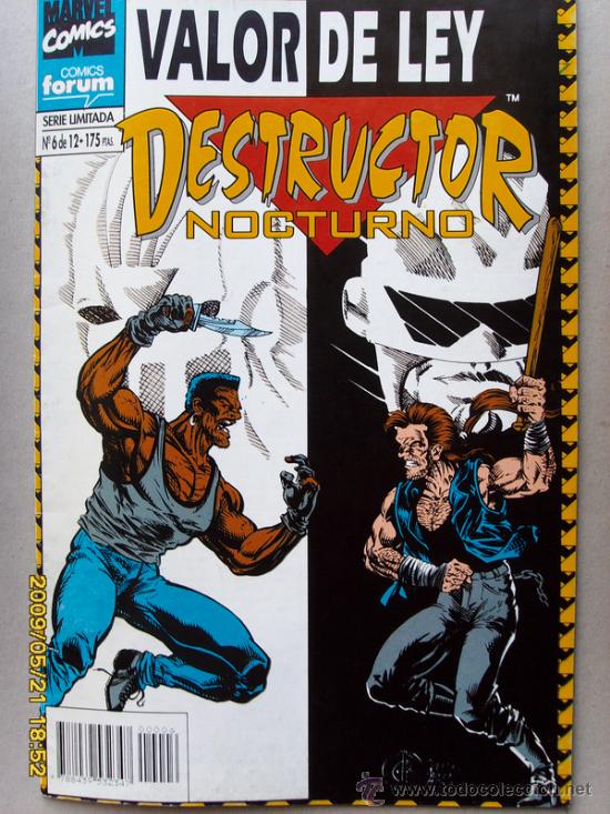 C&oacute;mics: DESTRUCTOR  NOCTURNO- Valor de Ley - Foto 1