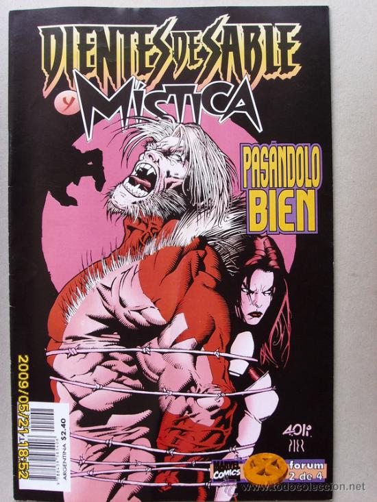 C&oacute;mics: DIENTES DE SABLE- Mistica - Foto 1