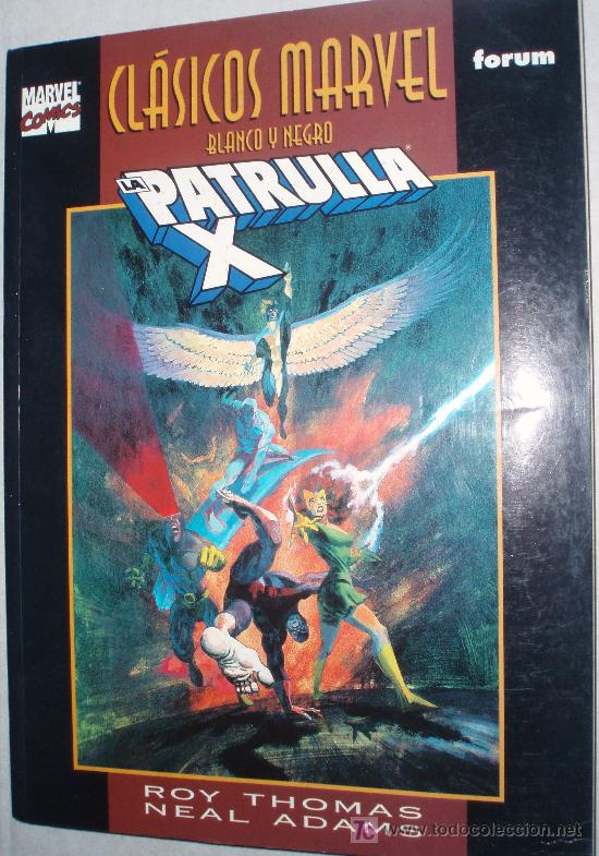 C&oacute;mics: CL&Aacute;SICOS MARVEL B/N PATRULLA-X . DESCATALOGADO - Foto 1