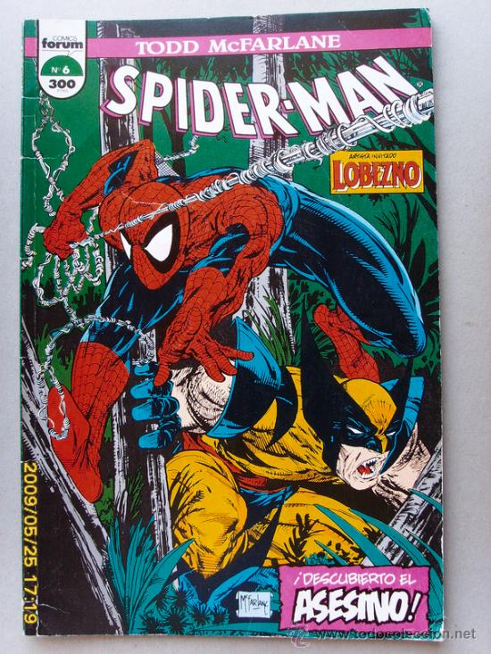 C&oacute;mics: SPIDER-MAN- Artista invitado Lobezno - Foto 1