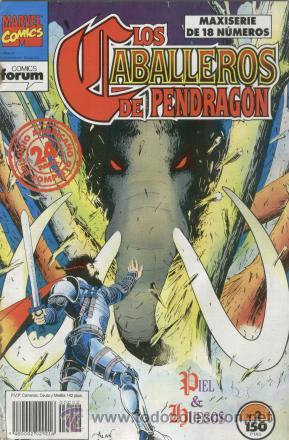 C&oacute;mics: LOS CABALLEROS DE PENDRAGON  - 1&ordf; EDICION FORUM NUMERO 2 - Foto 1