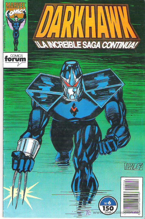 C&oacute;mics: DARKHAWK N&ordm; 6 1993 - Foto 1