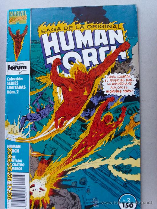 C&oacute;mics: HUMAN TORCH - Foto 1