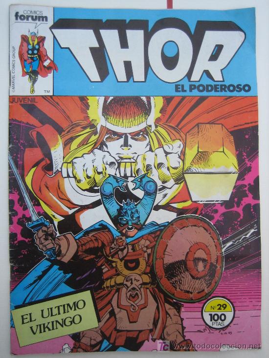 C&oacute;mics: thor el poderoso - n&ordm; 29 el &uacute;ltimo vikingo (comics forum) - Foto 1