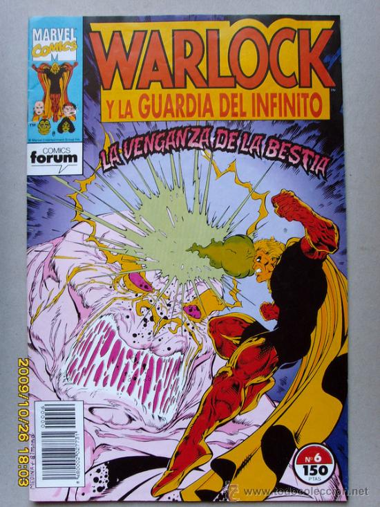 C&oacute;mics: WARLOCK- Y la guarda del infinito - Foto 1