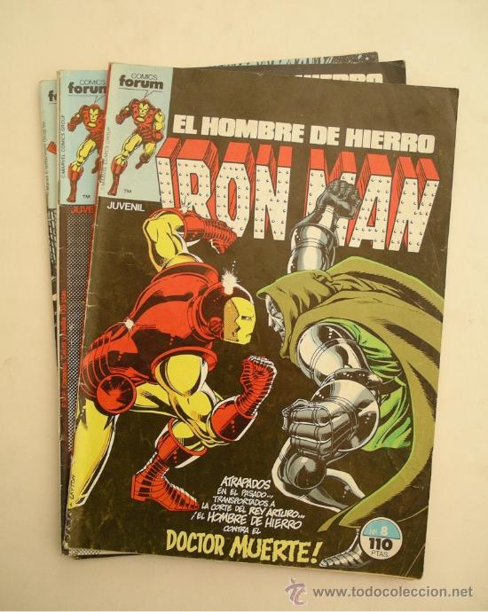 C&oacute;mics: n&ordm; 8, 26 y 31, El Hombre de Hierro - Foto 1