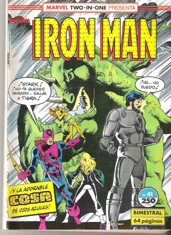 C&oacute;mics: marvel two in one *** iron man *** n&ordm; 41 *** 1985 - Foto 1