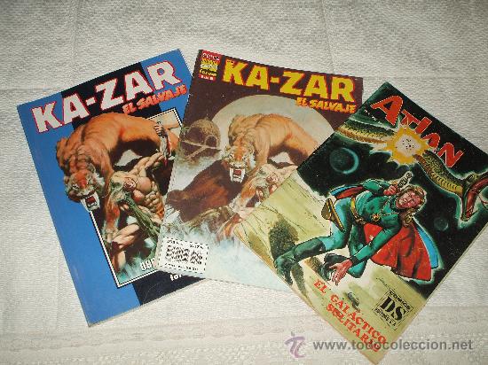 C&oacute;mics: 2 comics de Kazar y 1 de Atlant - Foto 1