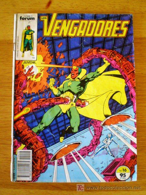 C&oacute;mics: Los Vengadores N&ordm; 16 (F&oacute;rum, 1983) - - Foto 1