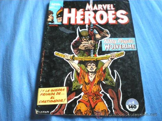 C&oacute;mics: MARVEL HEROES N&ordm; 4 KITTY PRIDE WOLVERINE 1987 - Foto 1