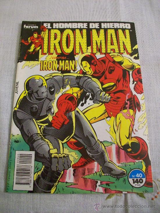 C&oacute;mics: Iron Man Vol. 1 N&ordm; 40 - MARVEL - COMICS FORUM - EXCELENTE ESTADO!! - Foto 1